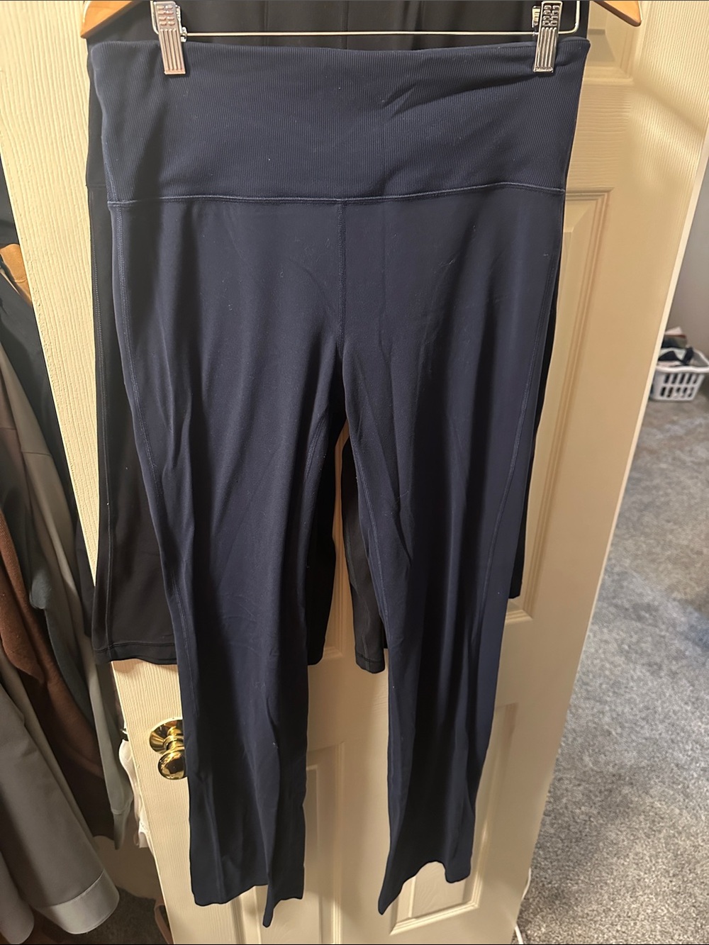 Athleta Navy High-Rise Performance Leggings